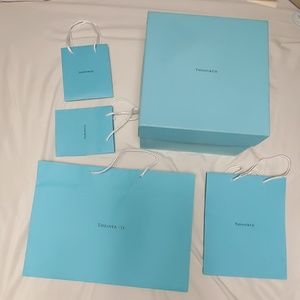 (SOLD) Tiffany & Co empty Box and Shopping bags